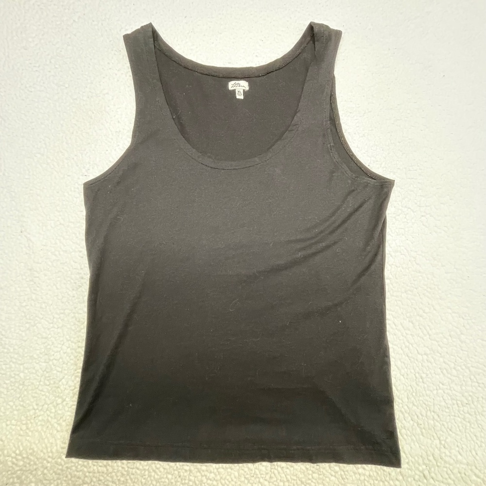 Women’s  LL Bean XL Black Tank Top